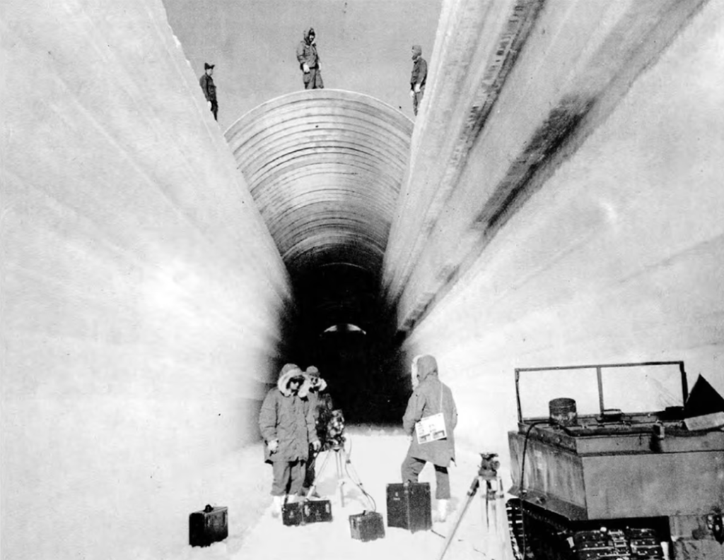 La base nuclear secreta de Estados Unidos en Groenlandia.